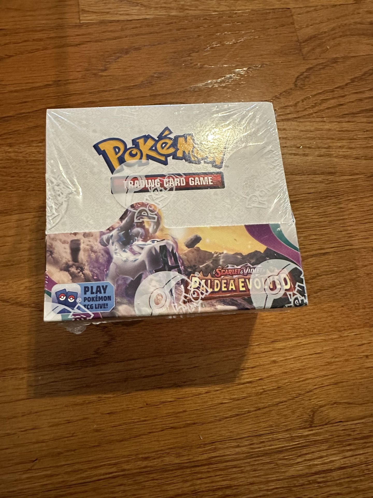 Pokemon Scarlet & Violet Paldea Evolved Booster Box Factory Sealed - 36 Packs