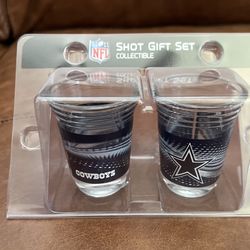 Cowboys Shot Glasses
