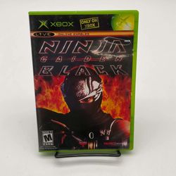 Ninja Gaiden Black Microsoft Xbox Tested Series X One 360- TESTED