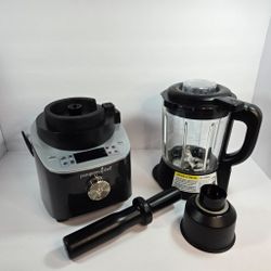 Pampered Chef Deluxe Cooking Blender - Like New - Versatile & Powerful