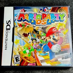 Mario Party DS - Nintendo DS - Complete CIB w/ Manual - Tested / Working