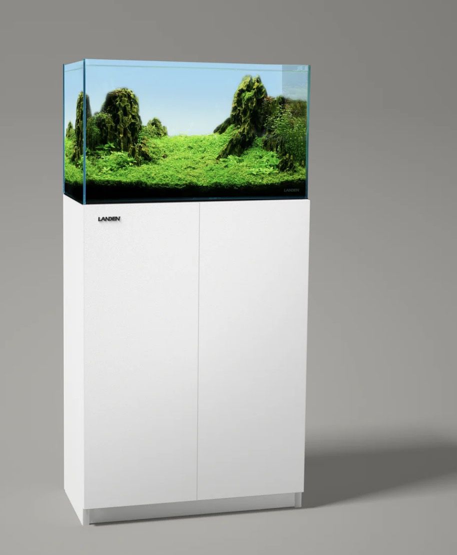 LANDEN Aquarium Wooden Stand and Cabinet Model# WS1205086 White