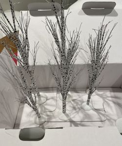 Winter Birch Trees Department 56 (Set Of 6)