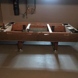 Antique Regulation Pool Table