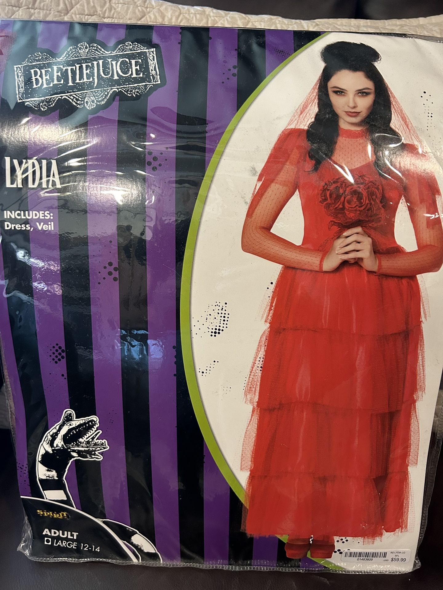 Beetlejuice/lydia Costumes