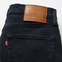Levis 511 Slim Jeans (Black)