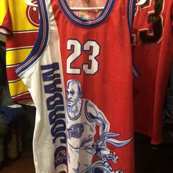 Vintage Michael Jordan Space Jam Jersey 1996 WB Official Sz Size XL New w Tags