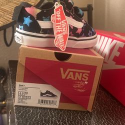 Vans Size 6 Toddlers 
