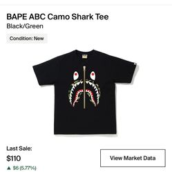 BAPE Shark Tee