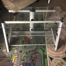 Glass TV Stand