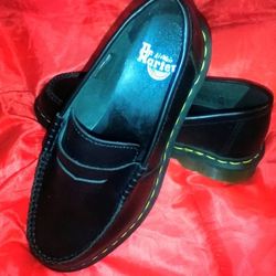 Doc Martens Black Leather Loafers