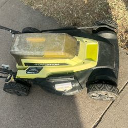 40v Ryobi Mower