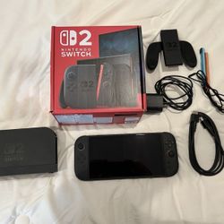 Nintendo Switch 2 With Extras