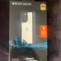 iPhone 14 Pro Max body glove 100% waterproof case case 6 feet drop tested, made by Tidal $8