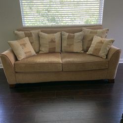 $1,000 SOFA AND $500 SOFA CHAIR/ NOW $399 FOR BOTH/ OR SOLD SEPARATELY 