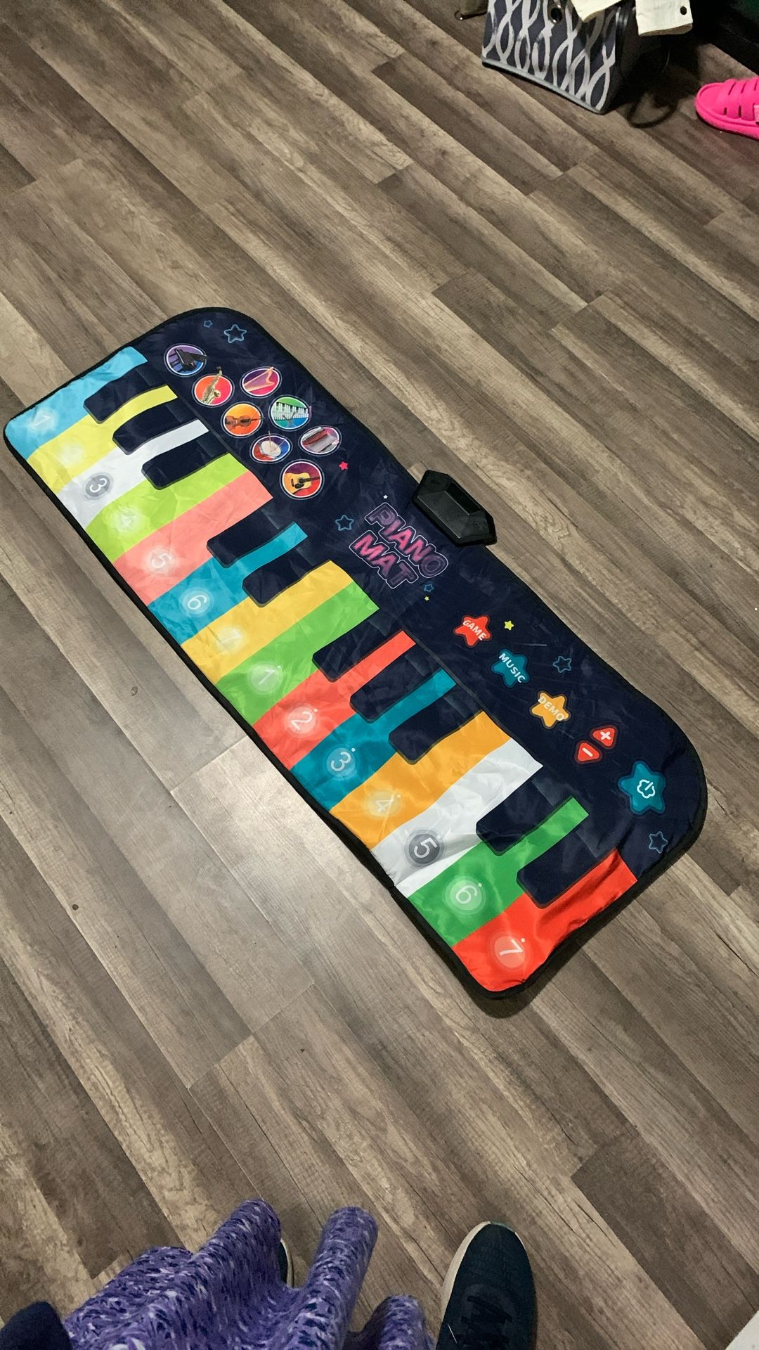 Crinkly Musical Baby toddler Play Mat