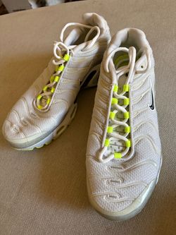 Nike Air Max Plus White Volt Sneakers