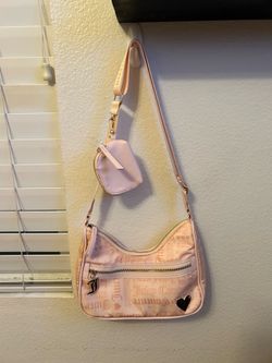 Baby pink Juicy couture cross body purse