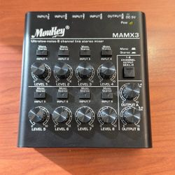 Moukey 8-Channel Audio Sub-Mixer (MAMX3)