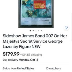 Antique!!!! James Bond 007