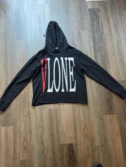 VLONE Reverse Hoodie Black/Red Size