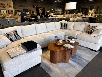 Customizable sectional! Any fabric & color 🩷📦