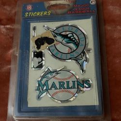 Major League Baseball Stickers - Florida Marlins