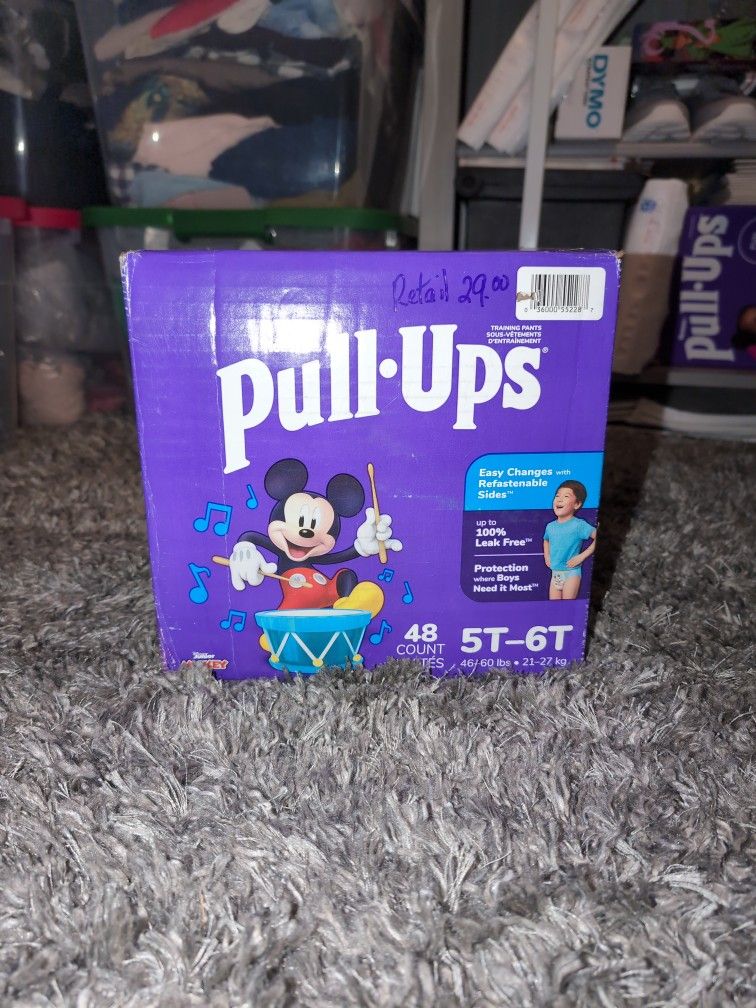 Huggies Pull Ups 5T-6T 48ct