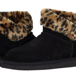 Koolaburra By Ugg Dezi Mini Cheetah Black Size 8 Womens 