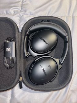 Bose - QuietComfort Wireless Noise Cancelling Over-the-Ear Bluetooth Headphones - Black
