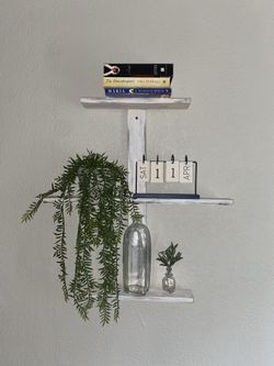 Wood  3 tier Wall decor