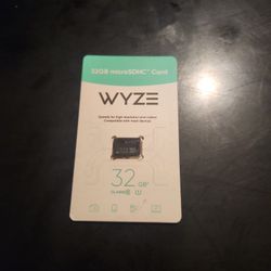 Wyze 32GB microSDHC Card