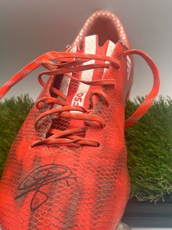 Signed by Will Johnson Adidas 2015 CUP CHAMPION N CAPTAIN F50 Soccer Worn Cleat 2015