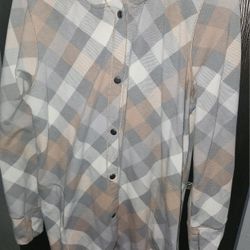 Women's Cuddl Duds Comfortwear Hoodie Medium 