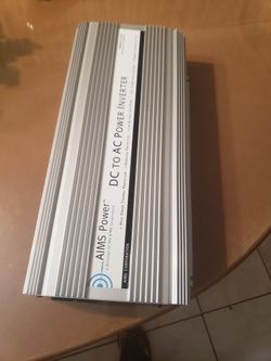 AIMS POWER INVERTER 2500 Watts  12 Volts 