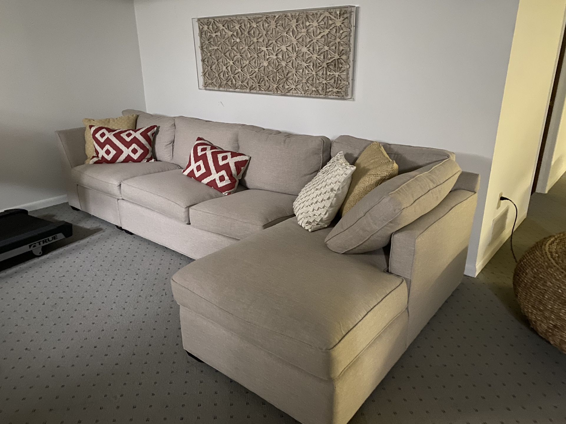 Crate And Barrel Wrap Around Sectional - Barely Used