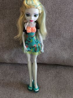 Monster high doll blue Lagoon