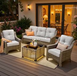 Patio furniture set outdoor new in the box