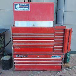 Snap On Tool Boxes With Some Tools $650