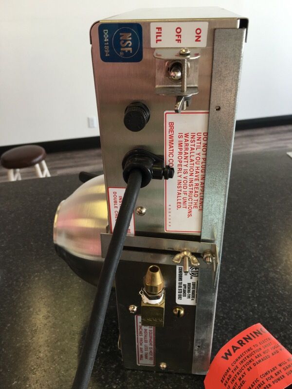 Everbrew built in coffee maker