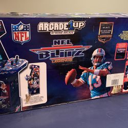 Arcade 1 Up At Home Arcade NFL Blitz Legends 60.7 “ Arcade Game New In Box