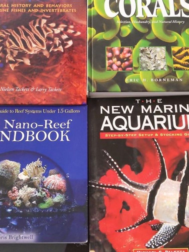 Coral Reef Books Lot Of 4