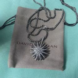 David yurman 23-inch sunflower pendant necklace