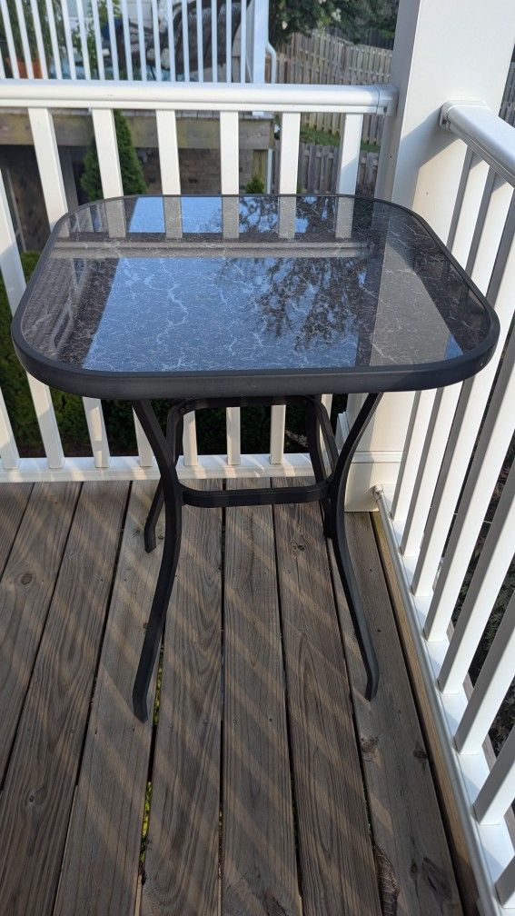 High Top Outdoor Patio Table