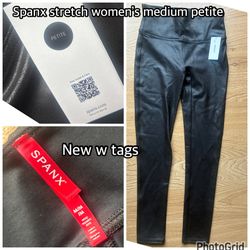 Spanx Leggings Size Medium Petite New W Tags $15