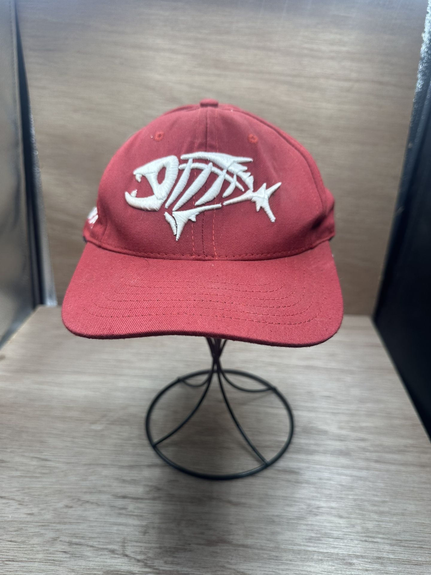 Vintage G Loomis fishing hat embroidered fish bones Fear No Fish cap Strapback