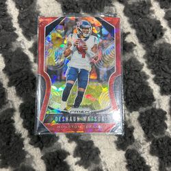 deshaun watson rookie card ruby red worth 45$