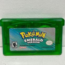 Pokemon Emerald Version (Nintendo Game Boy Advance, 2005) Genuine OEM READ Desc
