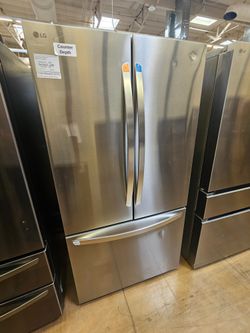 Counter Depth Refrigerator LG Stainless steel 36 inch wide