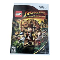 Wii Lego Indiana Jones Original Adventure CIB